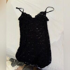 Edikted Black Lace Slip